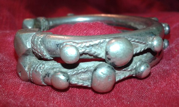 Solid Egyptian hallmarked sterling silver antique… - image 5