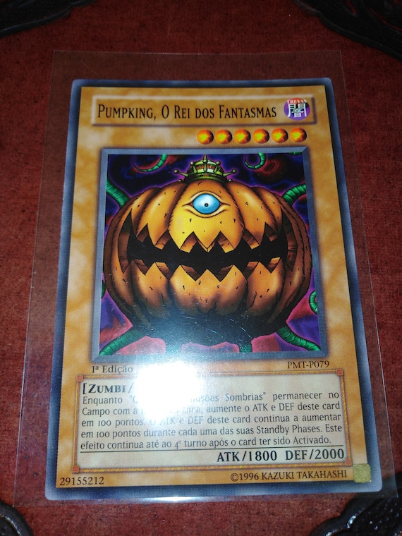 Pumpking , O Rei Dos Fantasmas PMT-P079 1st Edition Portugese Trading Playing Card - Prelovedbargains Treasurentreats - Etsy Hong Kong Pumpking , O Rei Dos Fantasmas PMT-P079 1st Edition Portugese Trading Playing Card - Prelovedbargains Treasurentreats - Etsy Hong Kong