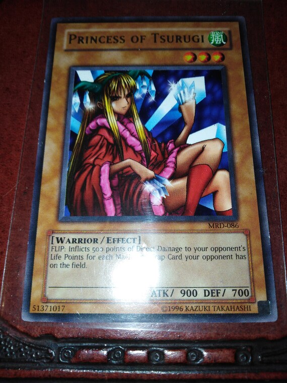 Princess of Tsurugi MRD-086 Yugioh Trading Playing Card
