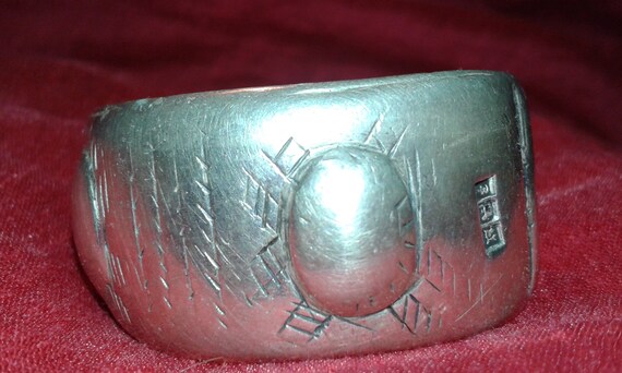 Solid TESTED silver Arabic Islamic artwork tribal… - image 5