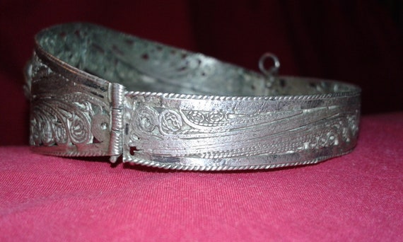 Elephant design solid sterling silver filigree hi… - image 8