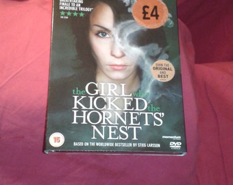 The Girl Who Kicked The Hornets Nest - DVD film movie - Brand New - Never Watched Disc