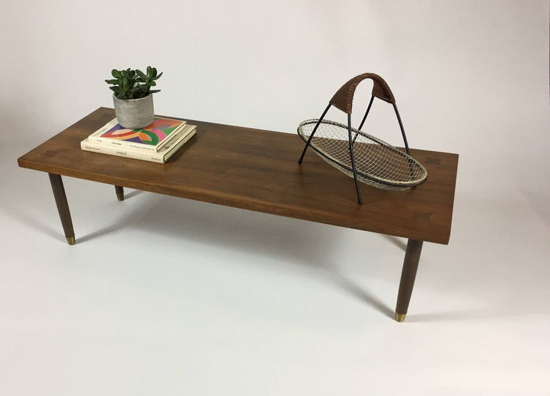 Wooden Bench Walnut Coffee Table Modern Wood Low Entryway Seat Dark - Wooden Bench Coffee Tables Wooden Bench Walnut Coffee Table Modern Wood Low Entryway Seat Dark - Wooden Bench Coffee Tables