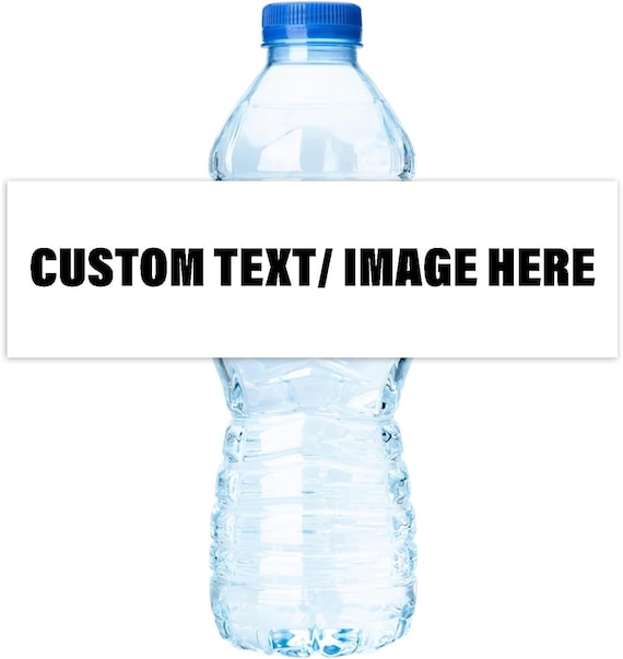 Custom Waterproof Water Bottle Labels: Personalized Party Stickers