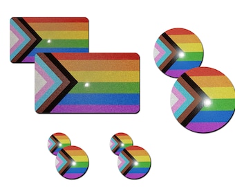 Pride Flag Vinyl Stickers: Waterproof LGBT Car Decals