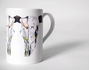 Buffalo Skull Mug - Bison Mug Unique Mug - Wild West Mug - Gift Ideas For Him - Quirky Gift - Boho Gifts - Bohemian Homeware - Western Gift