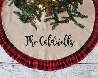 plaid tree skirt personalized tree skirt plaid christmas decor farmhouse christmas christmas decorations personalized decor - Christmas Tree Skirts Etsy plaid tree skirt personalized tree skirt plaid christmas decor farmhouse christmas christmas decorations personalized decor - Christmas Tree Skirts Etsy