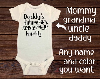 Funny Baby Bodysuit,Football World Cup Onesie,2018 World Cup Soccer Onesie\u00ae Baby Shower Gift New Baby Outfit Little Buddy Outfit