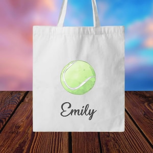 Tennis bag- Kids tote bag-personalized tennis gift- gift for kid- sport gift-Christmas-toy bag-duffel bag- Christmas gift-storage bag