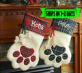 Personalized pet stocking, Blank pet stocking, Christmas stocking, Dog stocking, Cat stocking, Christmas gift, personalized stockings, plaid