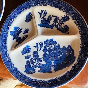 John  Steventon & Sons divided ceramic platter