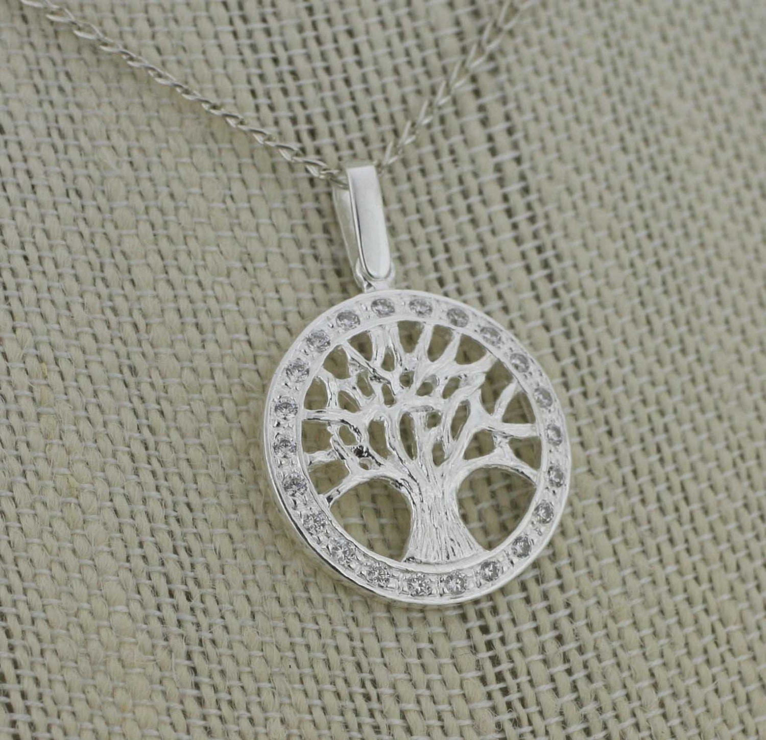 Tree of Life Necklace Silver Tree of Life Sterling Silver - Etsy