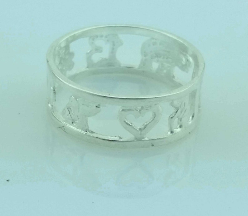 Sterling Silver Good Luck Elephant Ring, Good Luck Ring, Lucky Elephant Ring, Silver Good Luck Ring, Gift for Her,AnilloElefante, Good Luck image 4