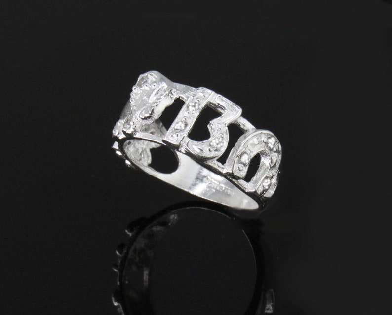 Sterling Silver Good Luck Ring Silver Lucky Charms Ring Etsy