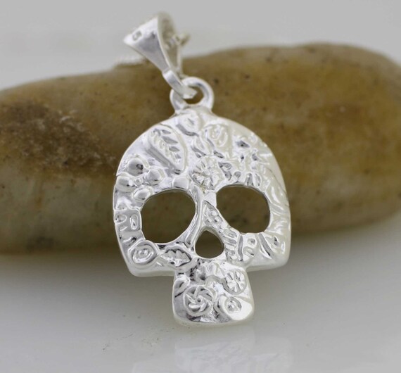 Dia de los Muertos Halskette mit Totenkopf Halloween-Schmuck