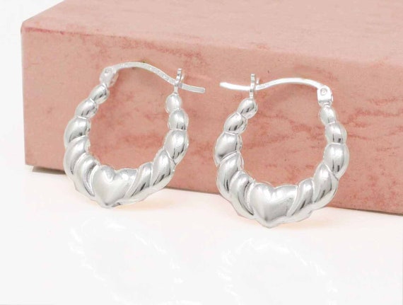 36 Girls Hanging Dolphin Hoops 925 Sterling Silver Nb Of Crystal Stones