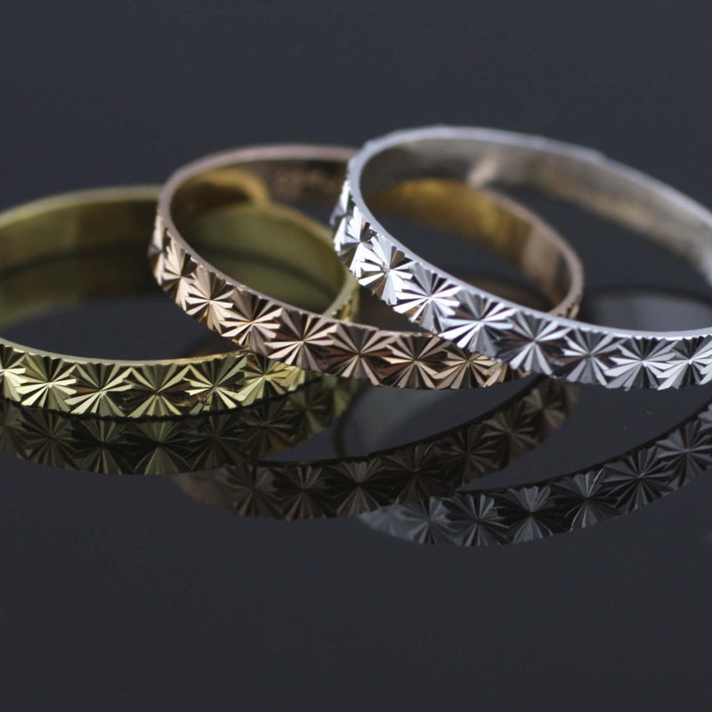 Silver Stacking Ring - Etsy