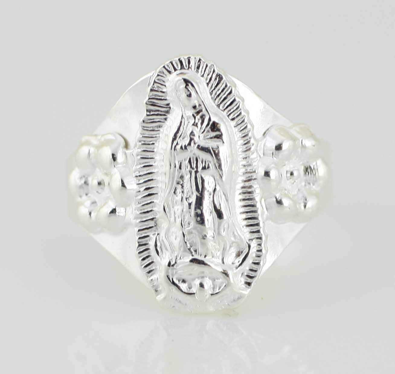 Anillo de plata de la virgen de guadalupe deals