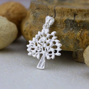 Tree-of-Life Necklace, Sterling Silver Tree of Life Necklaces, Tree of Life Pendant, Tree of Life, Sacred Tree, Family Tree of Life Necklace