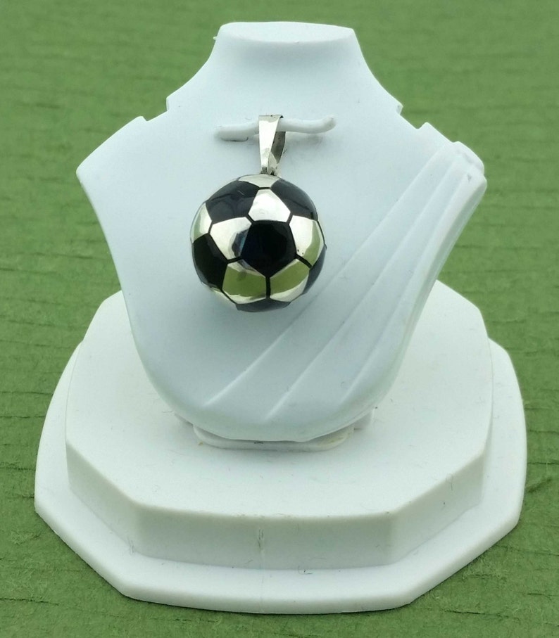 Silver Soccer Ball Sterling Silver Soccer Futbol Soccer Etsy