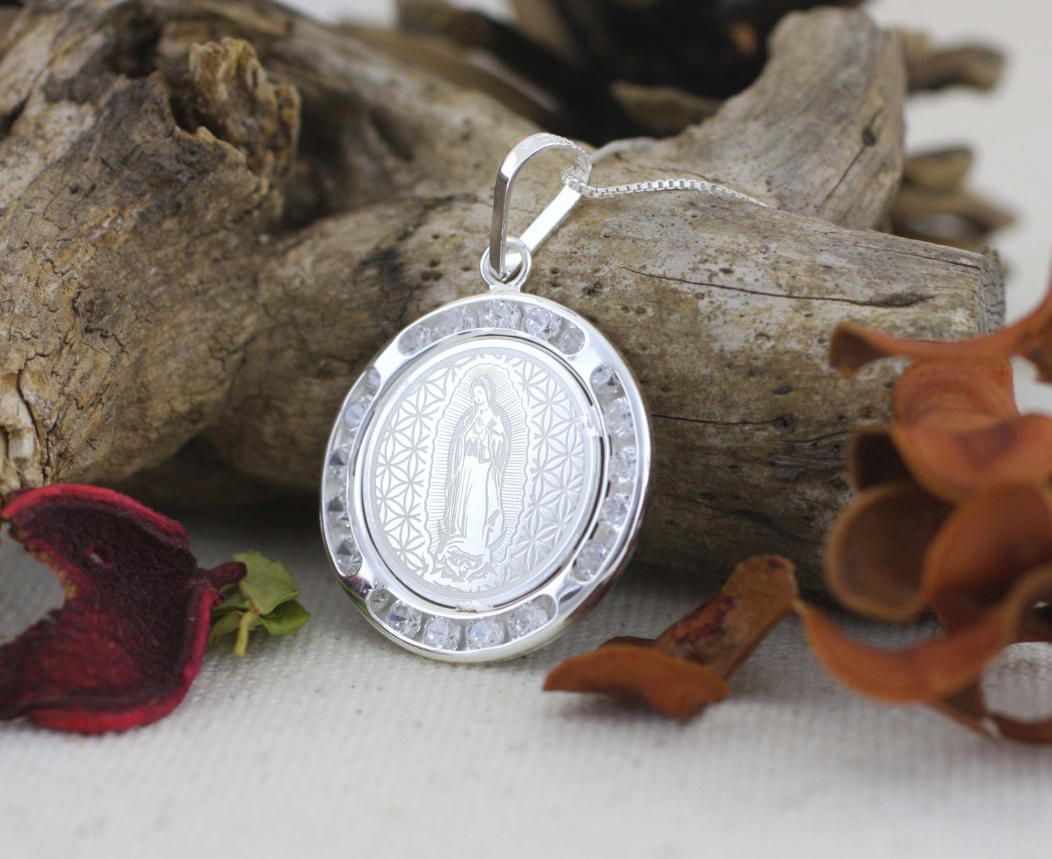 Ciondolo Per Collane In Filo D'argento Sterling Massiccio 925 - Foto 8