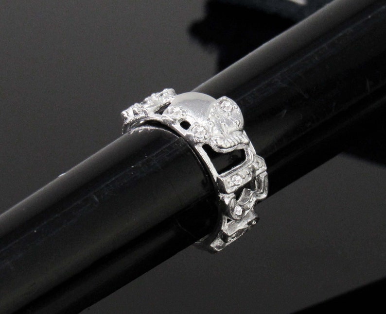 Sterling Silver Good Luck Ring Silver Lucky Charms Ring Etsy