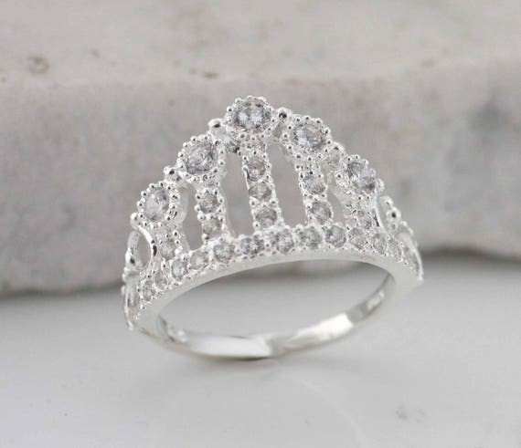 キャンプ用品に参入 寝袋 SILVER925 GLITTER CROWN RING/シルバー 