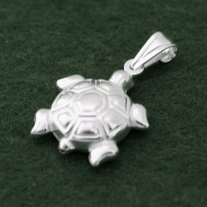 Silver Sea Turtle Necklace, Turtle Pendant, Turtle Necklace, Sea Jewelry, Sterling Silver Sea Turtle, Animal Jewelry