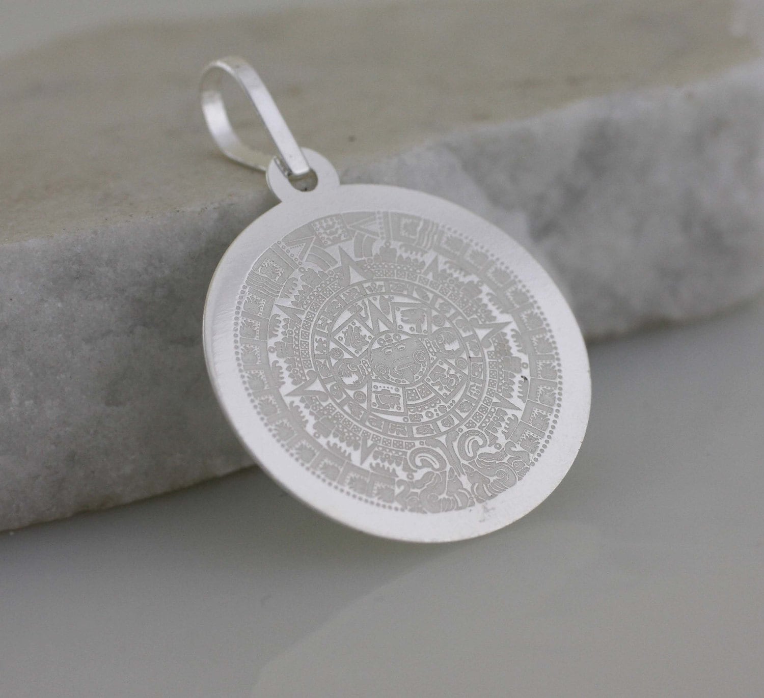 Sterling Silver Aztec Calendar Necklace Sterling Silver Aztec Etsy sterling-silver-aztec-calendar-necklace-sterling-silver-aztec-etsy