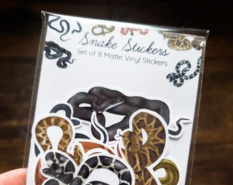 Snake Sticker Pack Set of 8