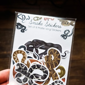 Snake Sticker Pack Set of 8