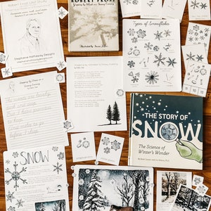 Stopping by Woods on a Snowy Evening Inspired Unit Study