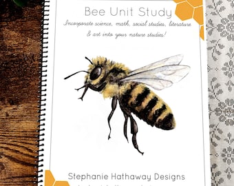 Bee Unit Study - Spiral Bound