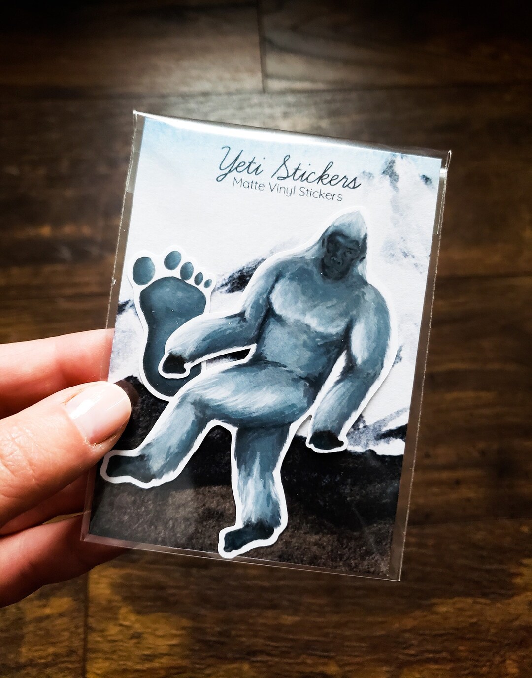 Yeti Sticker Pack Set of 2 Etsy