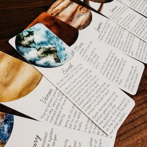 Our Solar System Bookmarks Set of 9