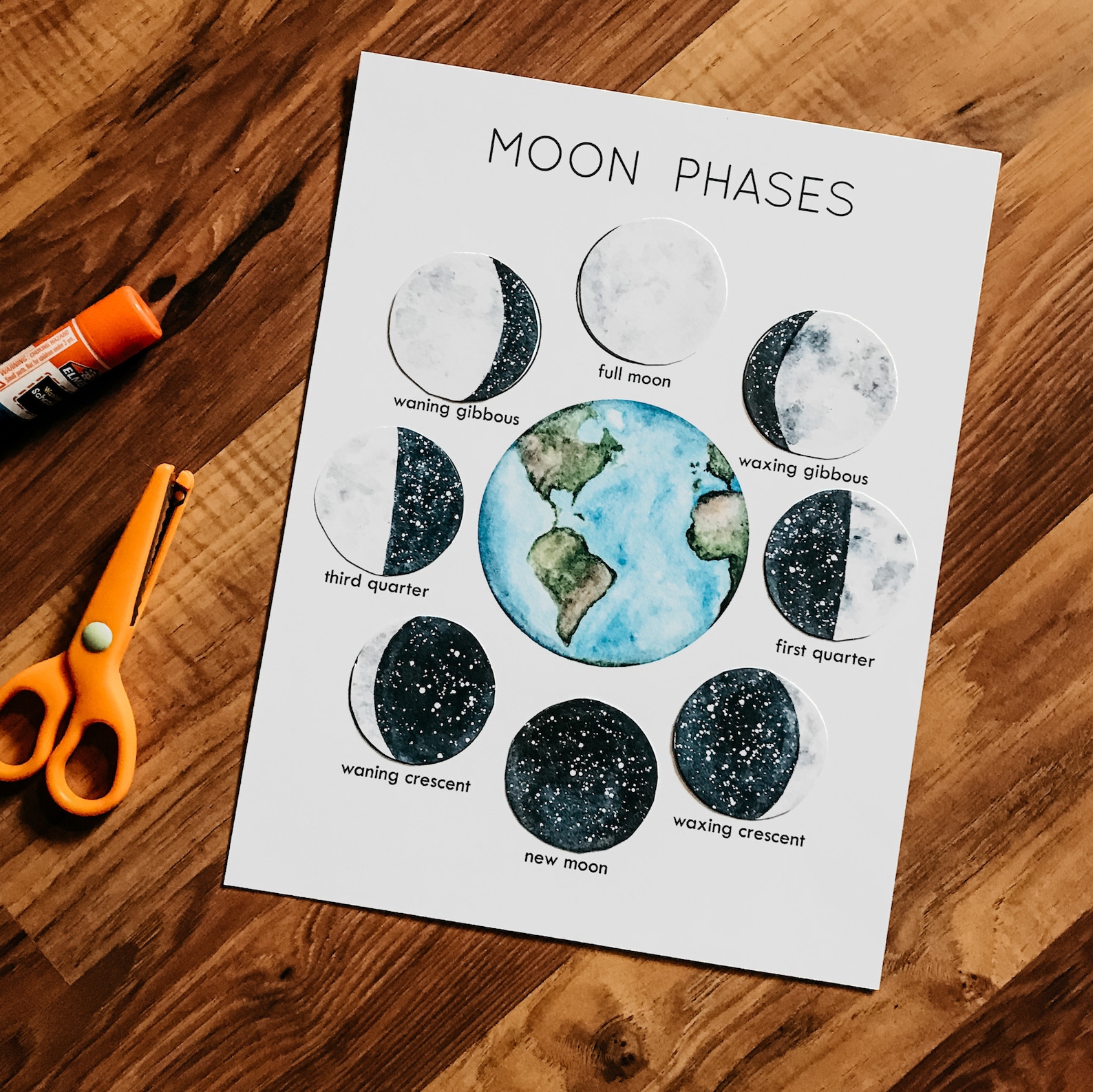 Hunter's Moon Mini Nature Study - Etsy
