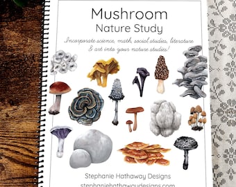 Mushroom Unit Study - Spiral Bound