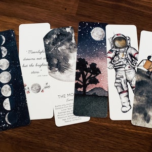 Our Moon Bookmarks Set of 6