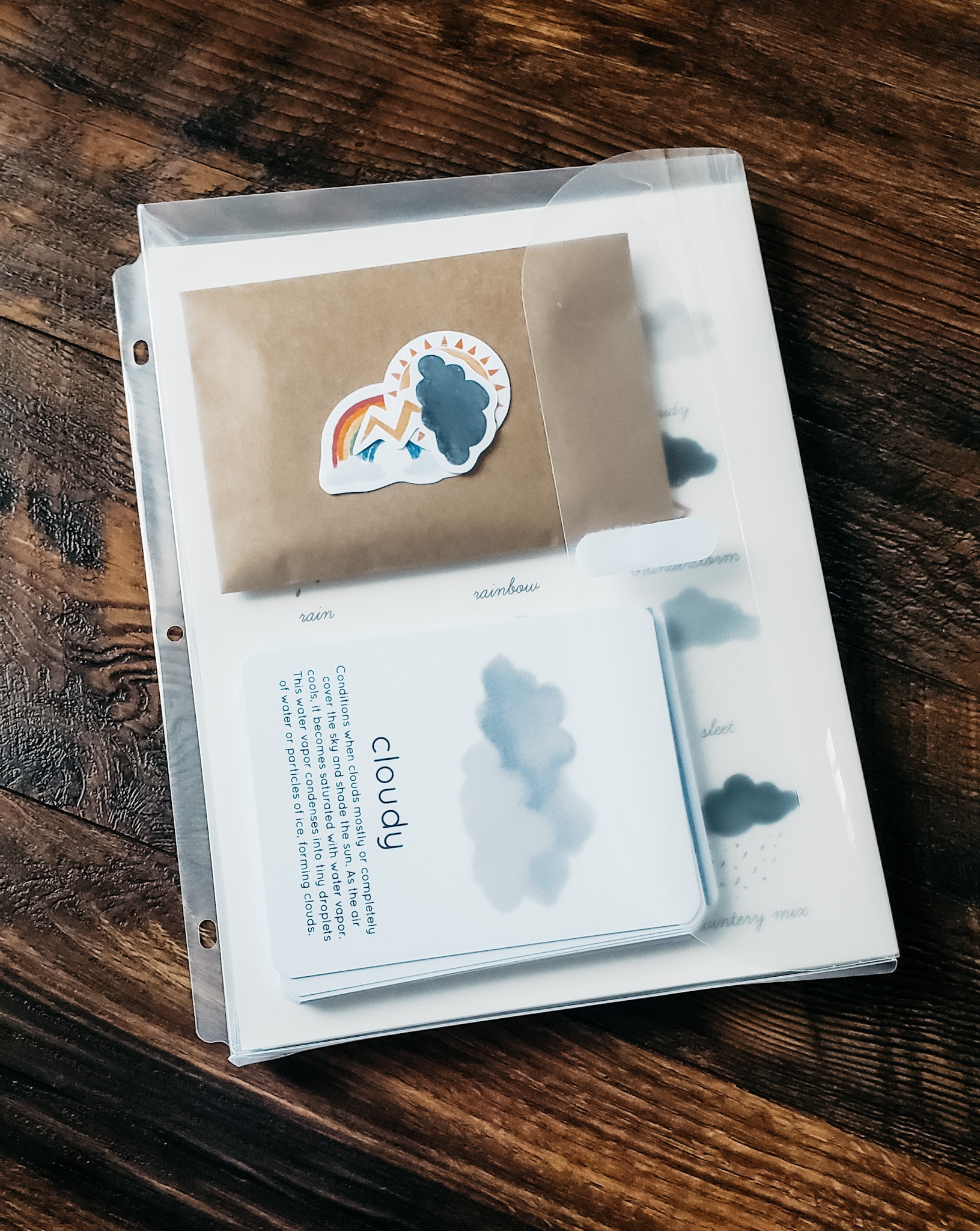 Weather Unit Study Physical Bundle