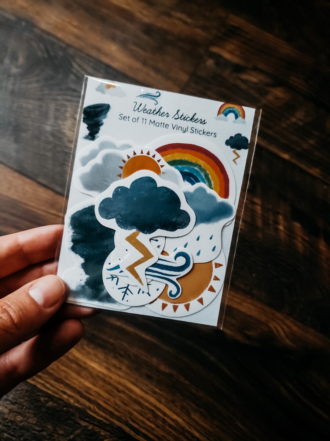 Weather Sticker Pack - Etsy