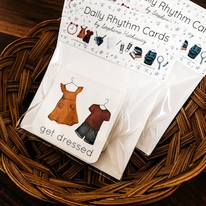 Cartes de rythme quotidiennes, lot de 42 cartes