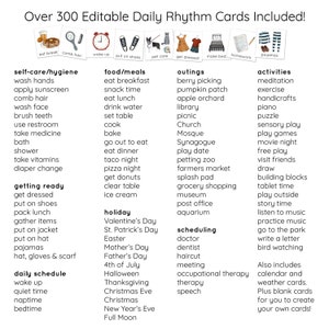 Daily Rhythm Cards & Weather Wheel Bundle image 4