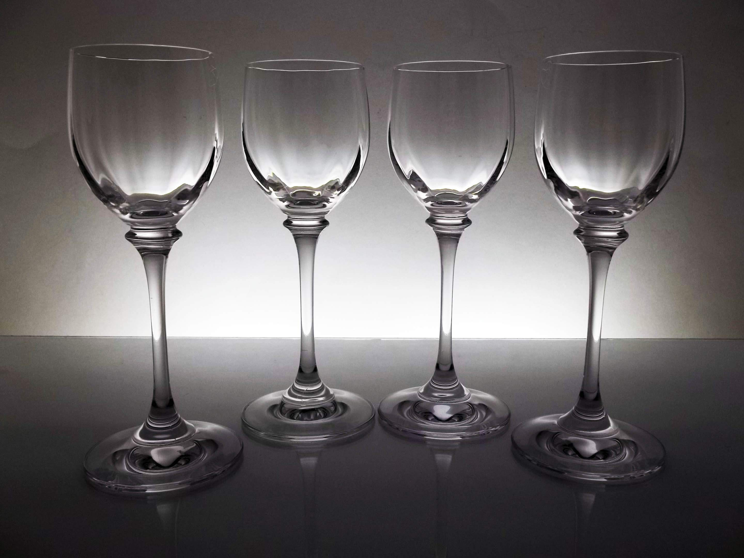 Set of 4 Mikasa stephanie Cordial Glasses Optic Etsy