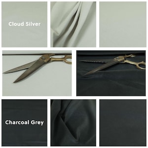 Super Soft Brushed Velvet Upholstery Fabric Curtains, Sofas, Seating, Cushions & Interior Design Soft Hard Wearing Plain Fabrics Per Metre image 7