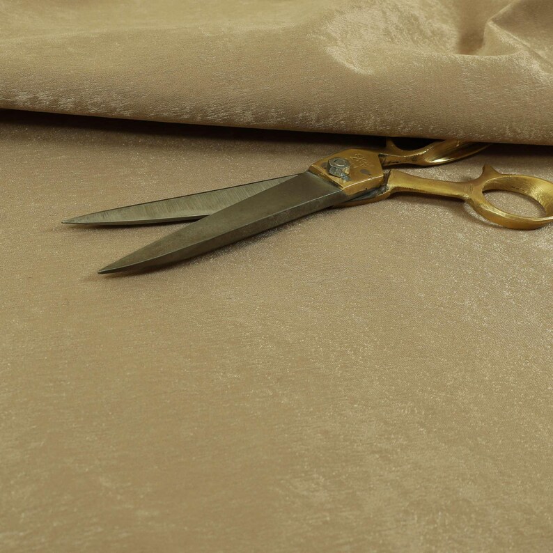Silky Sheen Brushed Chenille Fabrics For Upholstery, Sofas, Furniture, Curtains Cushions & Interior Design Soft Hard Wearing Material Bronze