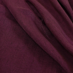 New Furnishing Fabric Purple  Herringbone Chenille Textured Hardwearing Upholstery Curtain Fabrics  Sofa Curtains Sold By The Metre