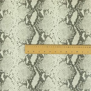 Snakeskin Vinyl Faux Leather Upholstery Fabric For Furniture, Sofas, Vehicle Trimmings & Accessories Hard Wearing Animal Print Vinyl image 4