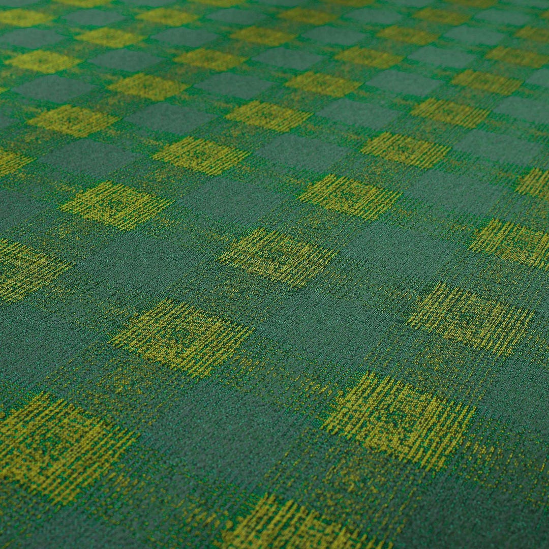 Classic Check Flat Weave Pattern Upholstery Fabric for Sofas, Seating ...
