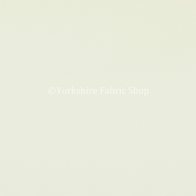 Sold By The 10 Metre Plain Cream Colour Poly Cotton Furnishing Curtain Upholstery Fabric Textile