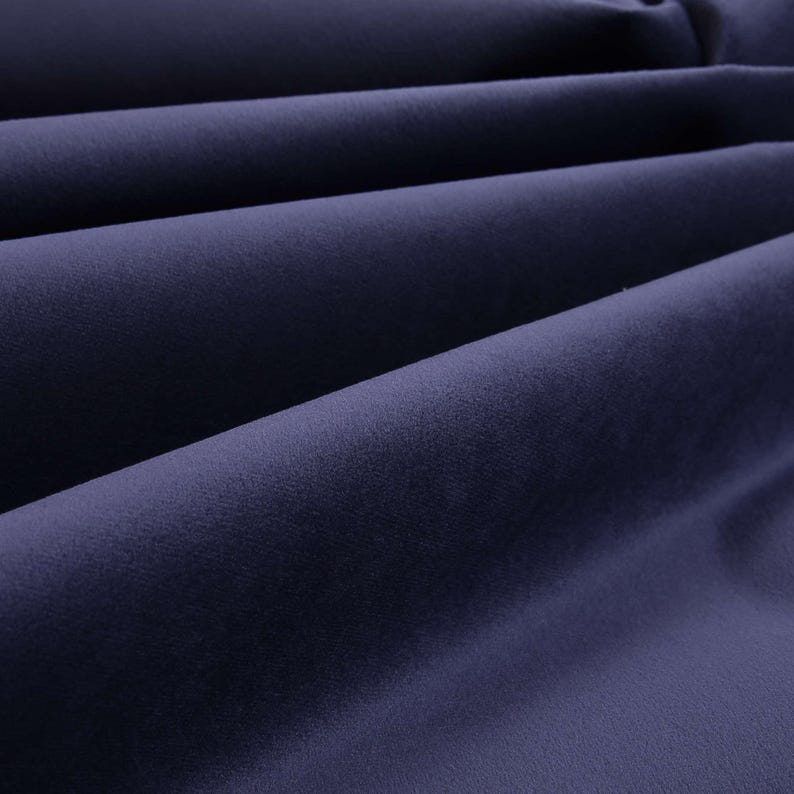 Soft Flock Moleskin Velvet Upholstery Fabric For Sofas, Furniture, Curtains, Cushions & Interiors Hard Wearing Plain Fabric Buy Per Metre image 11